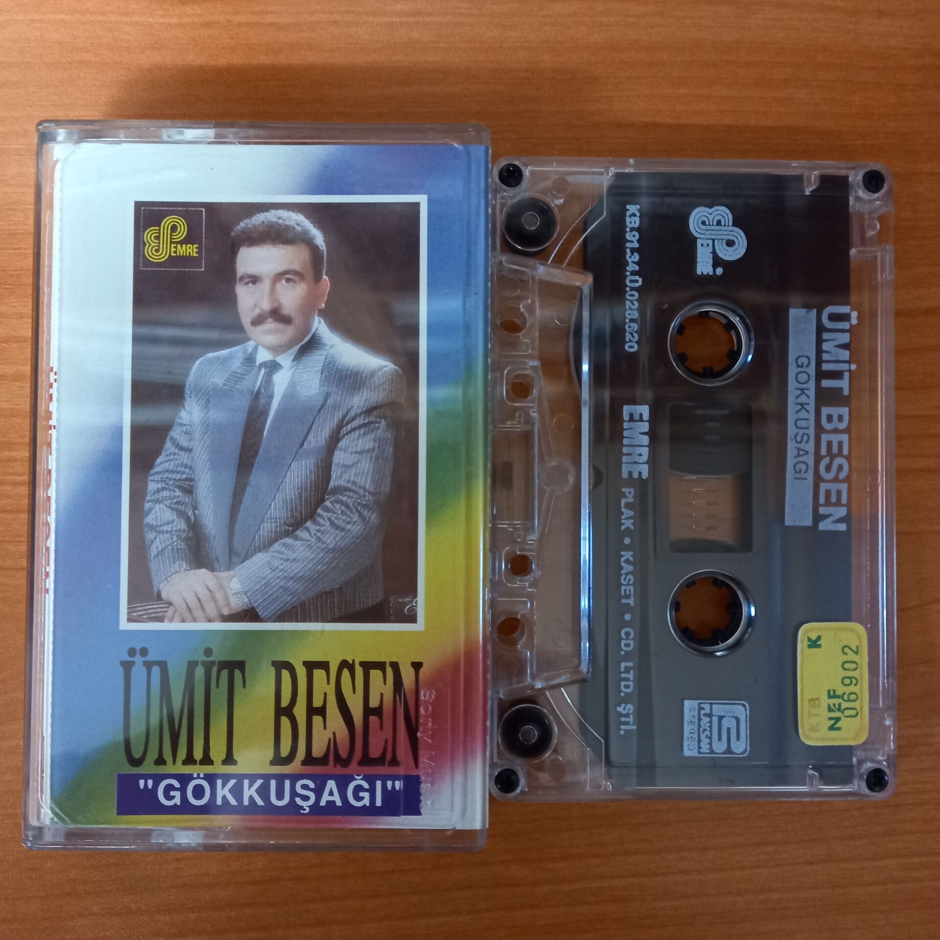 ÜMİT BESEN - GÖKKUŞAĞI (1991) - KASET 2.EL