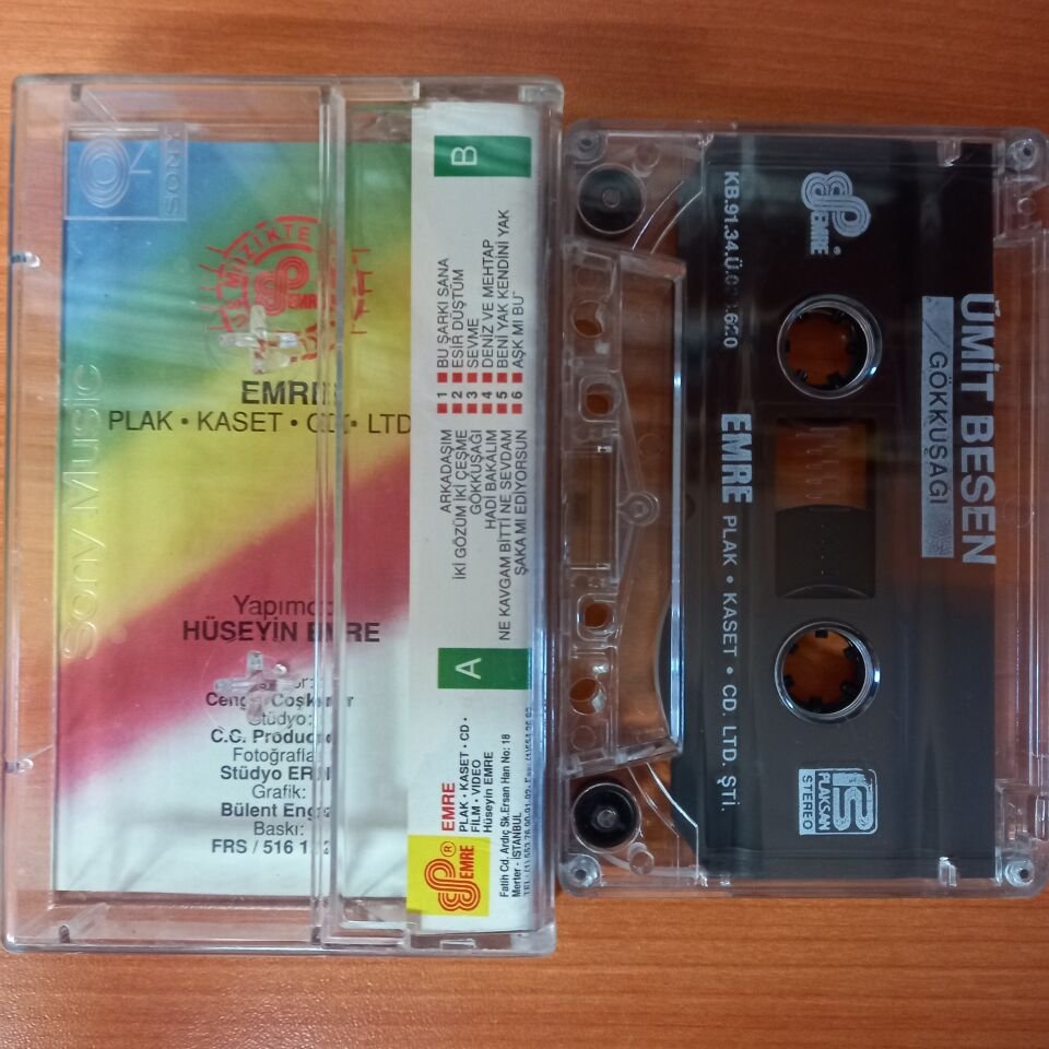 ÜMİT BESEN - GÖKKUŞAĞI (1991) - KASET 2.EL