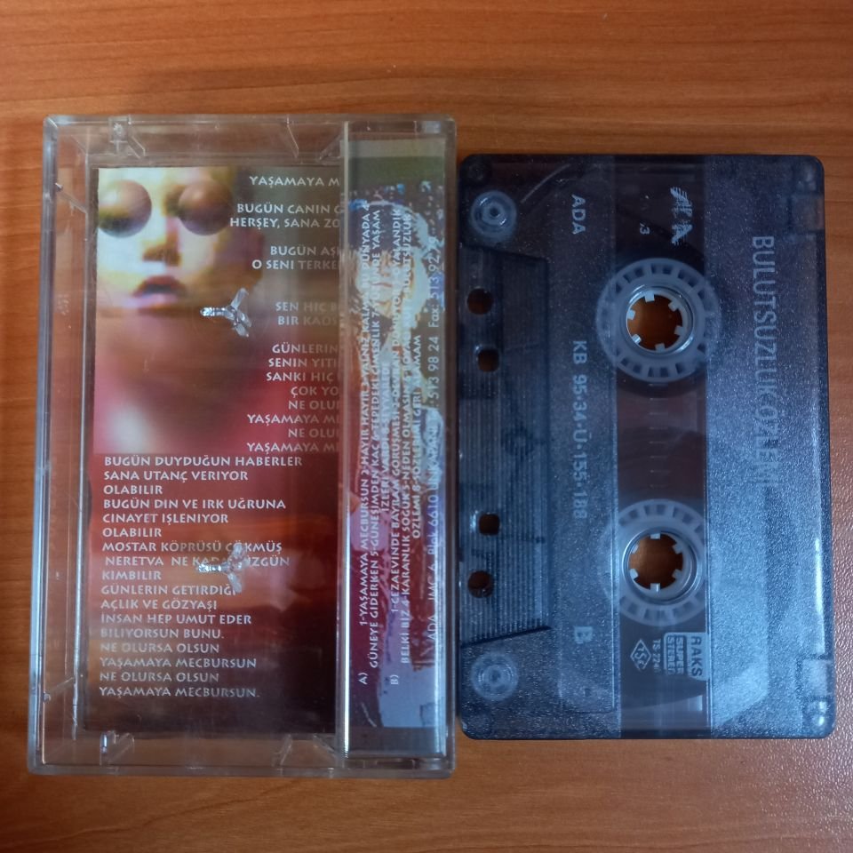 BULUTSUZLUK ÖZLEMİ - YAŞAMAYA MECBURSUN / CANLI VE FİŞSİZ (1995) - KASET 2.EL