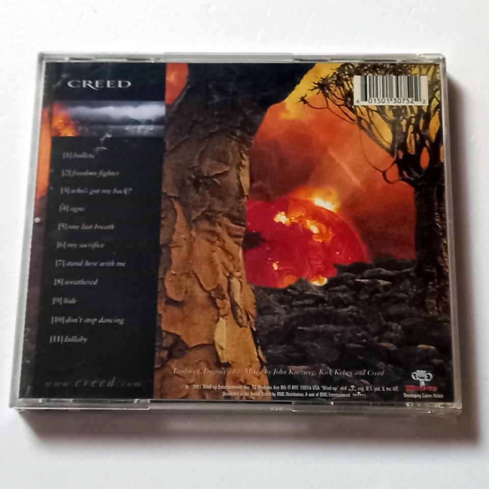 CREED – WEATHERED (2001) - CD 2.EL