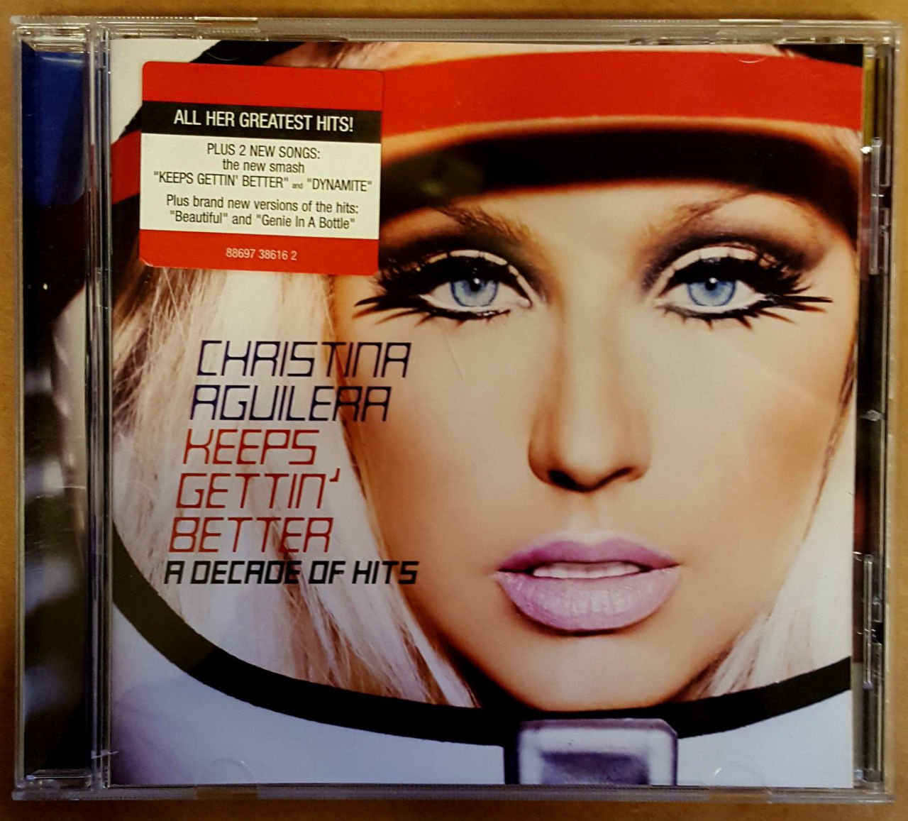 CHRISTINA AGUILERA KEEPS GETTIN BETTER BEST OF CD 2.EL