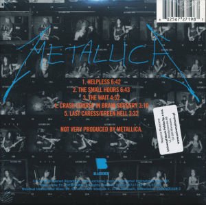 METALLICA – THE $5.98 E.P. - GARAGE DAYS RE-REVISITED (1987) 2018 REISSUE DIGIPAK SIFIR CD