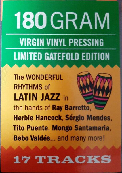 BEST OF LATIN JAZZ - VARIOUS ARTISTS (2019) - LP COMPILATION LIMITED GATEFOLD EDITION 180GR SIFIR PLAK