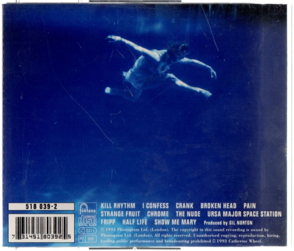 CATHERINE WHEEL ‎– CHROME (1993) - CD 2.EL