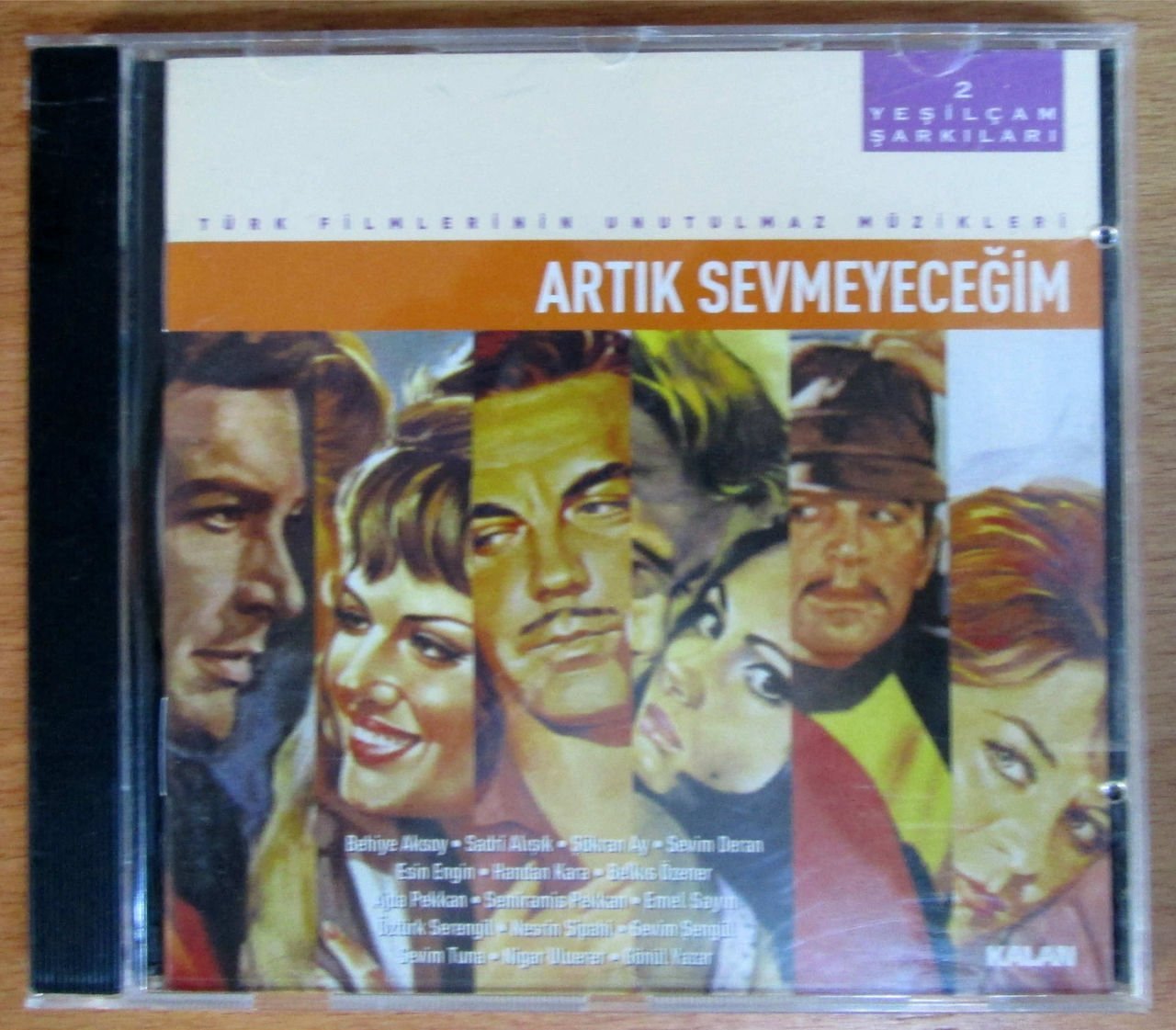 YEŞİLÇAM ŞARKILARI ARTIK SEVMEYECEĞİM - CD 2.EL