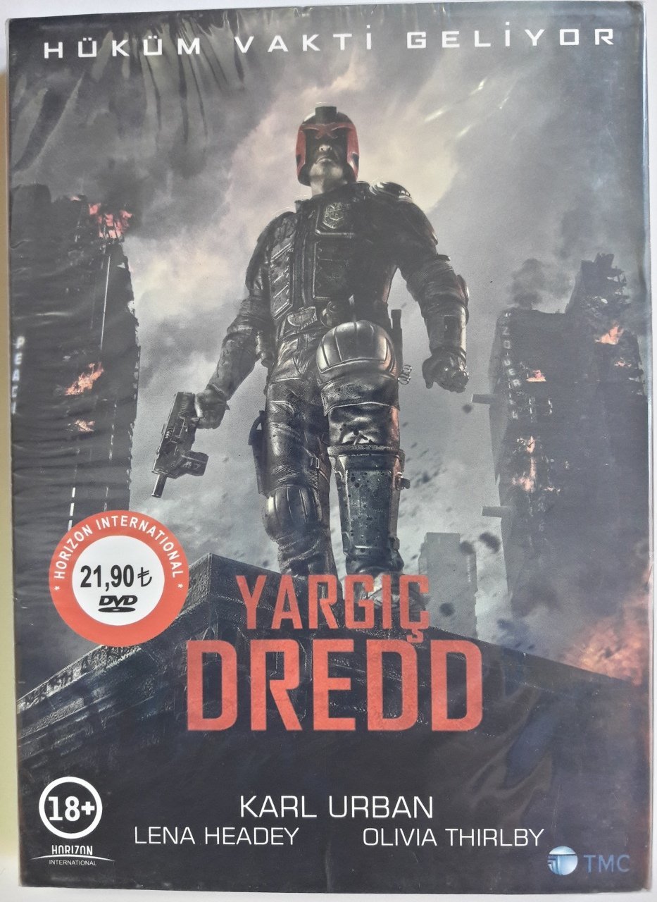 YARGIÇ - JUDGE DREDD (2013 REMAKE) - KARL URBAN - DVD 2.EL