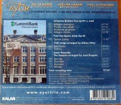 AYUR / HÜLYA KESER, ADELİNA HASANİ, PAUL UYTERLİNDE / BRAHMS FAZIL SAY GÖKÇE ALTAY ASTOR PIAZZOLLA (2013) - CD SIFIR