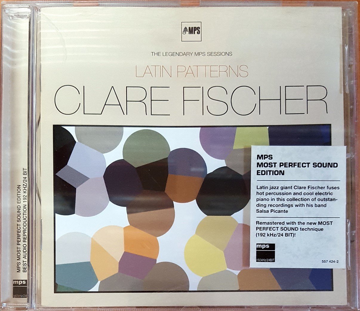 CLARE FISCHER - LATIN PATTERNS / THE LEGENDARY MPS SESSIONS (1999) MADE IN GERMANY CD 2.EL