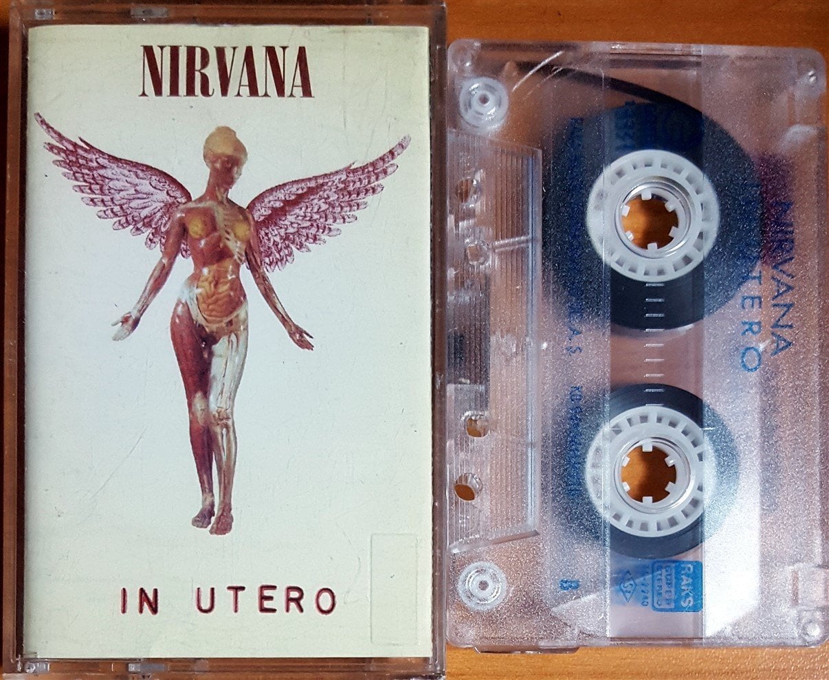 NIRVANA - IN UTERO (1994) RAKS KASET 2.EL