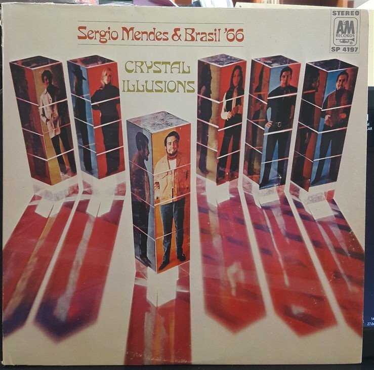 SERGIO MENDES & BRASIL '66 - CRYSTAL ILLUSIONS - PLAK 2.EL