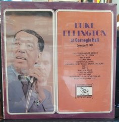 DUKE ELLINGTON - AT CARNEGIE HALL DECEMBER 11, 1943 - PLAK SIFIR