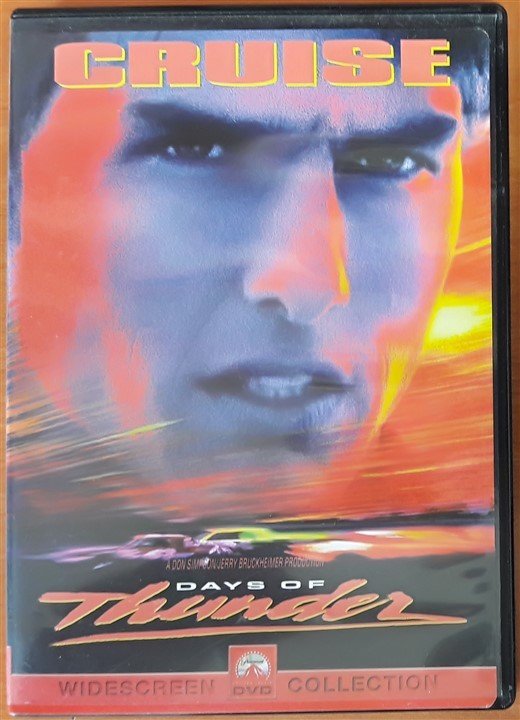 DAYS OF THUNDER - TOM CRUISE - DVD 2.EL 1. BÖLGE TR ALTYAZI YOKTUR