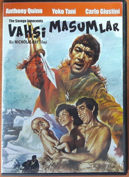 VAHŞİ MASUMLAR - THE SAVAGE INNOCENTS - ANTHONY QUINN - DVD 2.EL