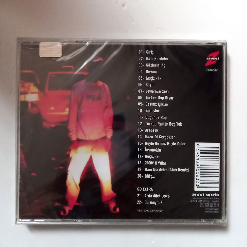 LEWO – HANİ NERDELER (2002) - CD SIFIR