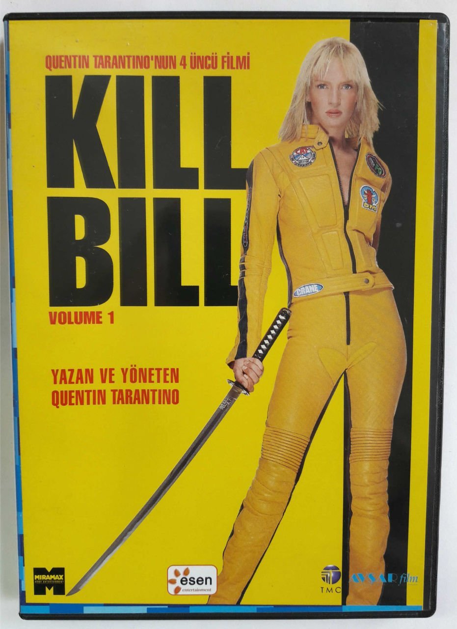 KILL BILL VOLUME 1 - UMA THURMAN - LUCY LIU - DAVID CARRADINE - QUENTIN TARANTINO - DVD 2.EL
