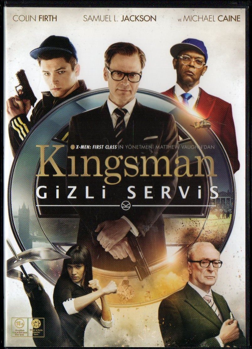 KINGSMAN THE SECRET SERVICE - GİZLİ SERVİS - COLIN FIRTH -  DVD 2.EL
