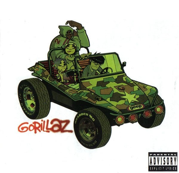 GORILLAZ – GORILLAZ (2001) - CD REISSUE JEWEL CASE AMBALAJINDA SIFIR
