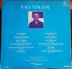 PAUL MAURIAT - TRANSPARENCE PLAK 2.EL YERLİ BASKI