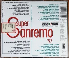 SUPER SANREMO '97 / NEK, CAMILLA, DOC ROCK, MARINA REI, ALEX BARONI, SYRIA, OLIVIA, AL BANO, ANNA OXA (1997) COLUMBIA 2CD 2.EL