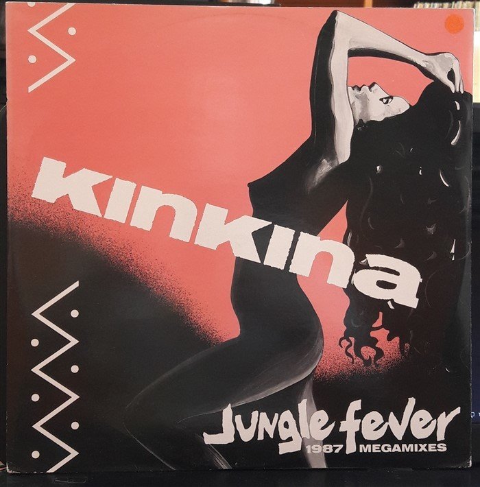 KINKINA - JUNGLE FEVER (1987) - 12'' MAXI SINGLE VINYL PLAK 2.EL