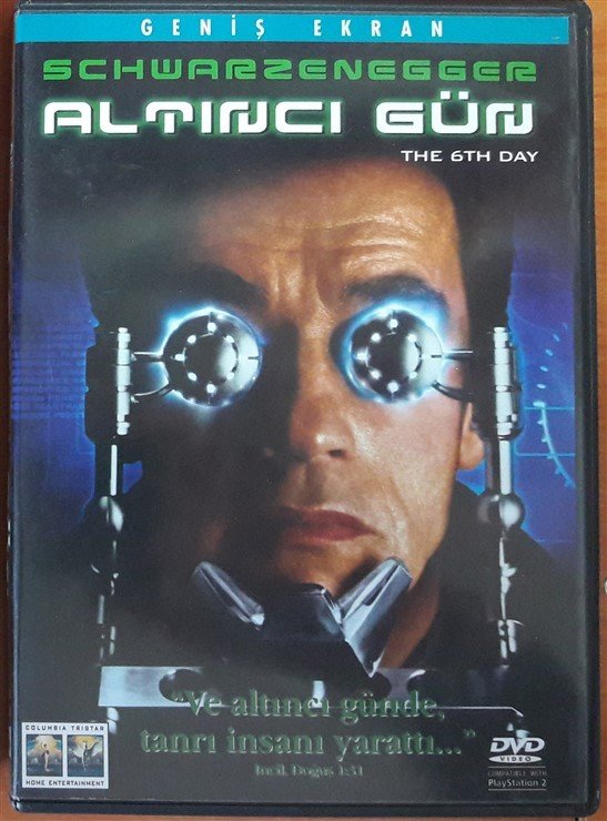 ALTINCI GÜN - THE 6th DAY - ARNOLD SCHWARZENEGGER - DVD 2.EL