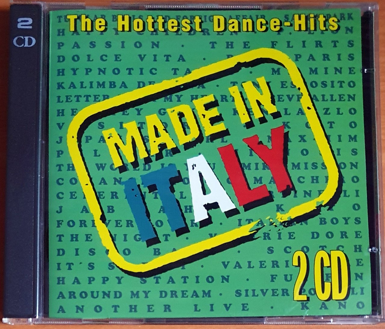 MADE IN ITALY / RYAN PARIS, THE FLIRTS, MY MINE, TONY ESPOSITO, KOTO, KANO, SCOTCH, VALERIE DORE (1992) - 2CD 2.EL