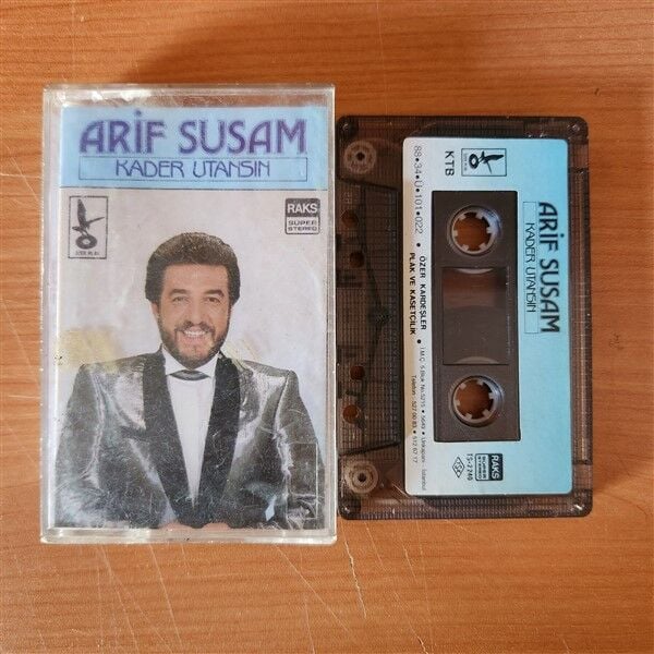 ARİF SUSAM - KADER UTANSIN (1988) - KASET 2.EL