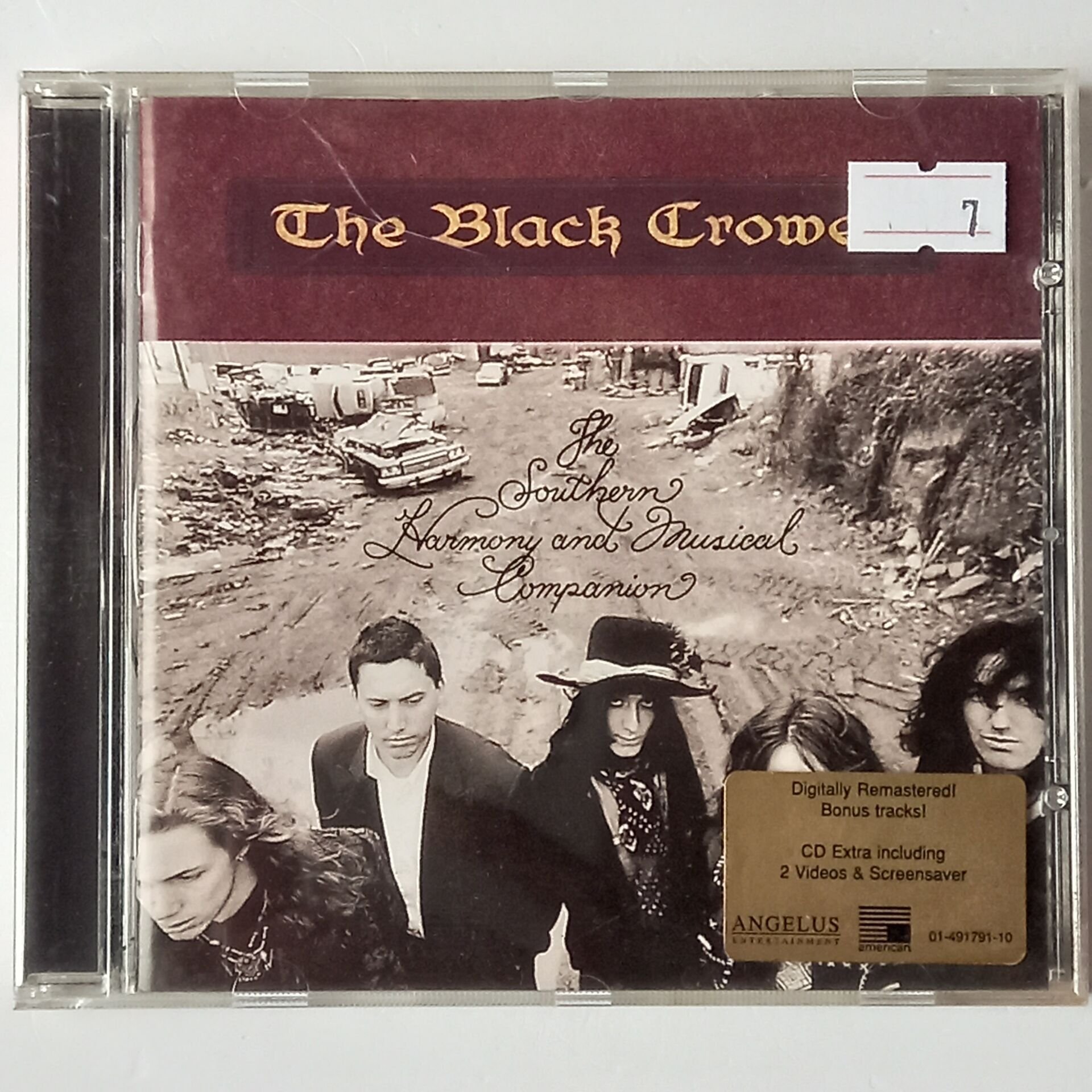 THE BLACK CROWES – THE SOUTHERN HARMONY AND MUSICAL COMPANION (1992) - CD REISSUE 2.EL