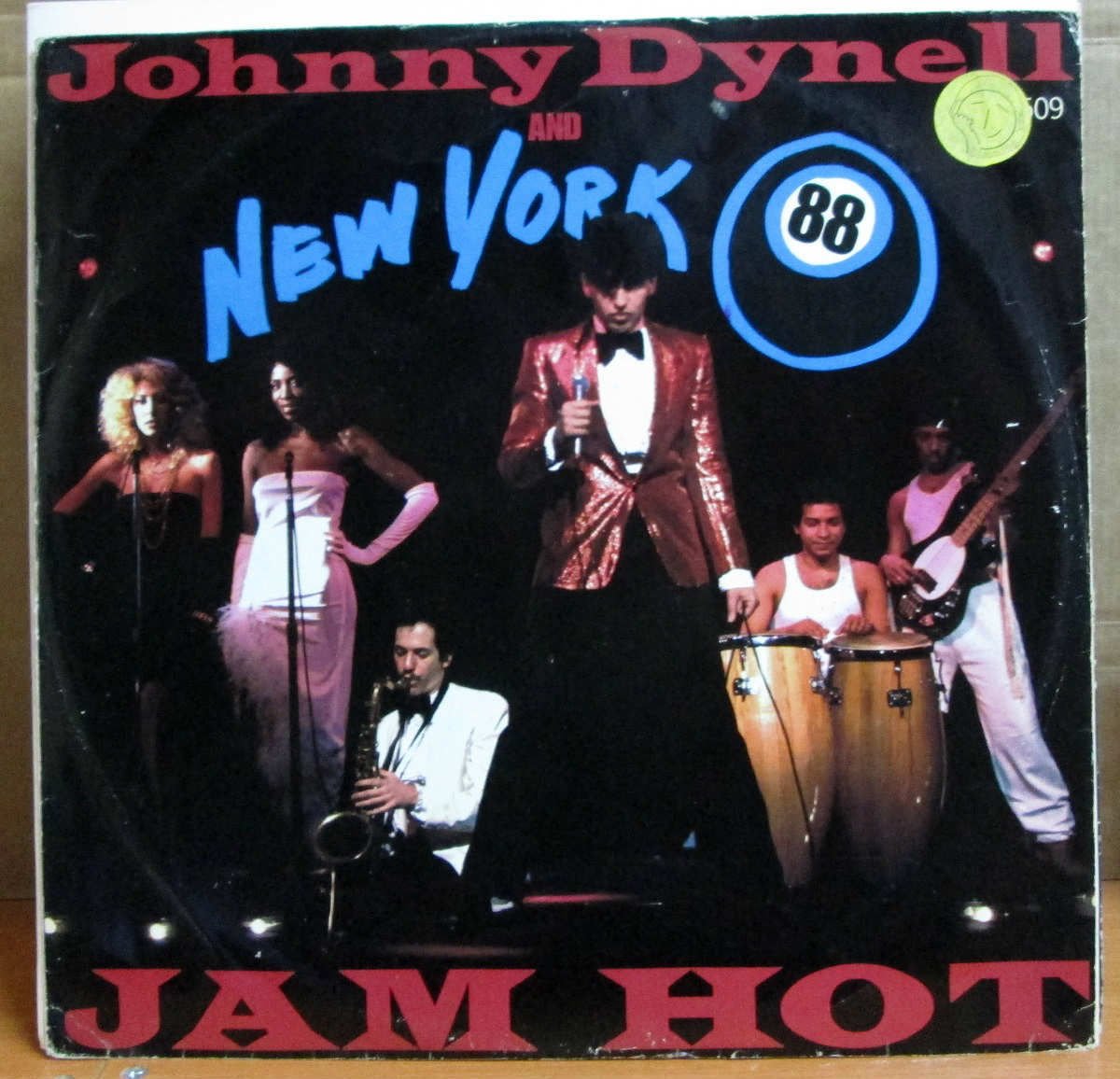 JOHNNY DYNELL JAM HOT 12'' MAXI SINGLE