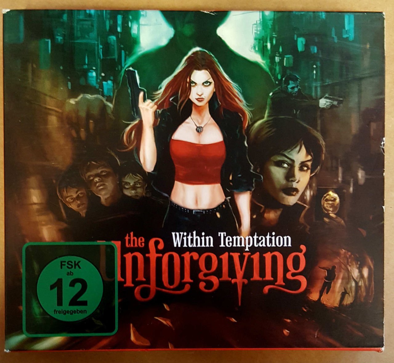 WITHIN TEMPTATION THE UNFORGIVING CD + DVD 2.EL