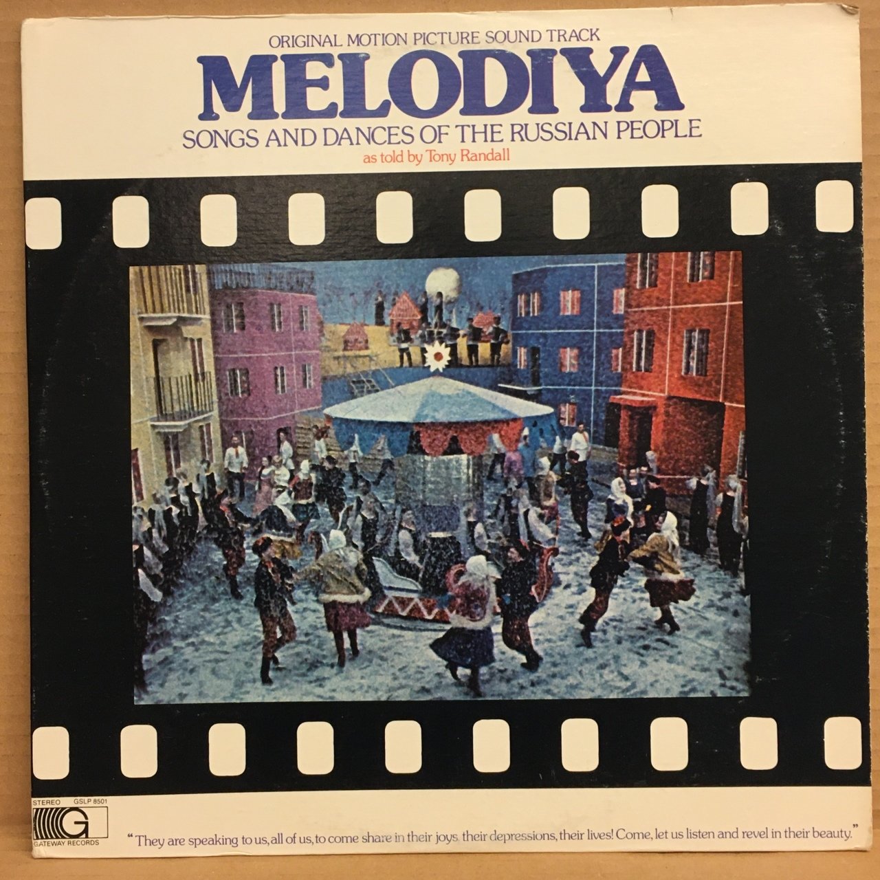 MELODIYA SOUNTRACK SONGS AND DANCES OF THE RUSSIAN PEOPLE 2.EL PLAK