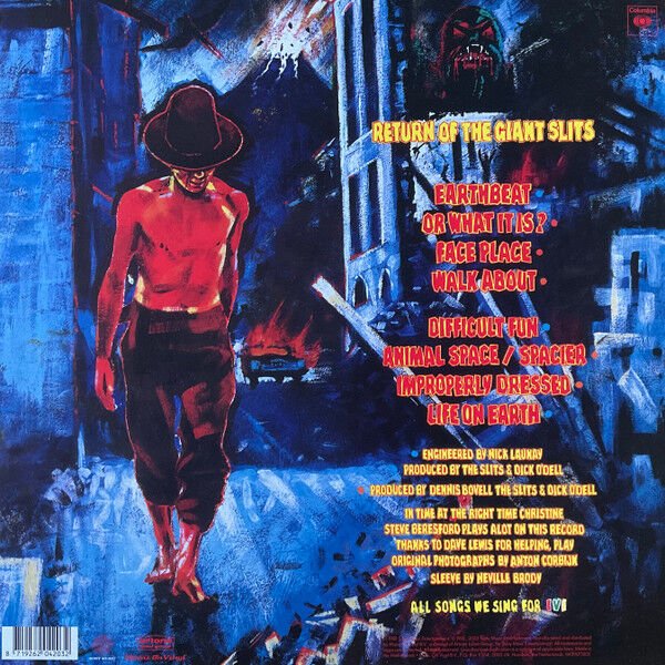SLITS - RETURN OF THE GIANT SLITS (1981) - LP 2025 LIMITED EDITION SIFIR PLAK