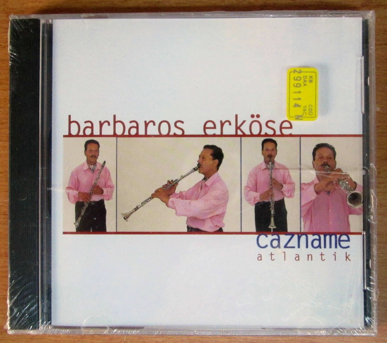 BARBAROS ERKÖSE CAZNAME ATLANTİK CD SIFIR