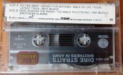 DIRE STRAITS - BROTHERS IN ARMS (1992) YONCA CASSETTE MADE IN TURKEY ''NEW''