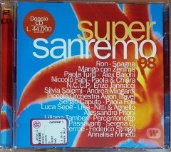SUPER SANREMO 98 / RON, SPAGNA, MANGO CON ZENIMA, PAOLA TURCI, ALEX BARONI, SERGIO CAPUTO (1998) WEA 2CD 2.EL