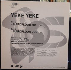 MORY KANTE - YEKE YEKE 2 REMIXES by HARDFLOOR (1994) - 12'' MAXI SINGLE VINYL PLAK 2.EL