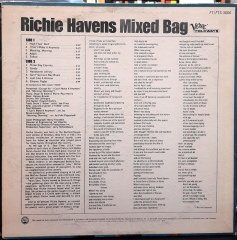 RICHIE HAVENS - MIXED BAG - PLAK 2.EL