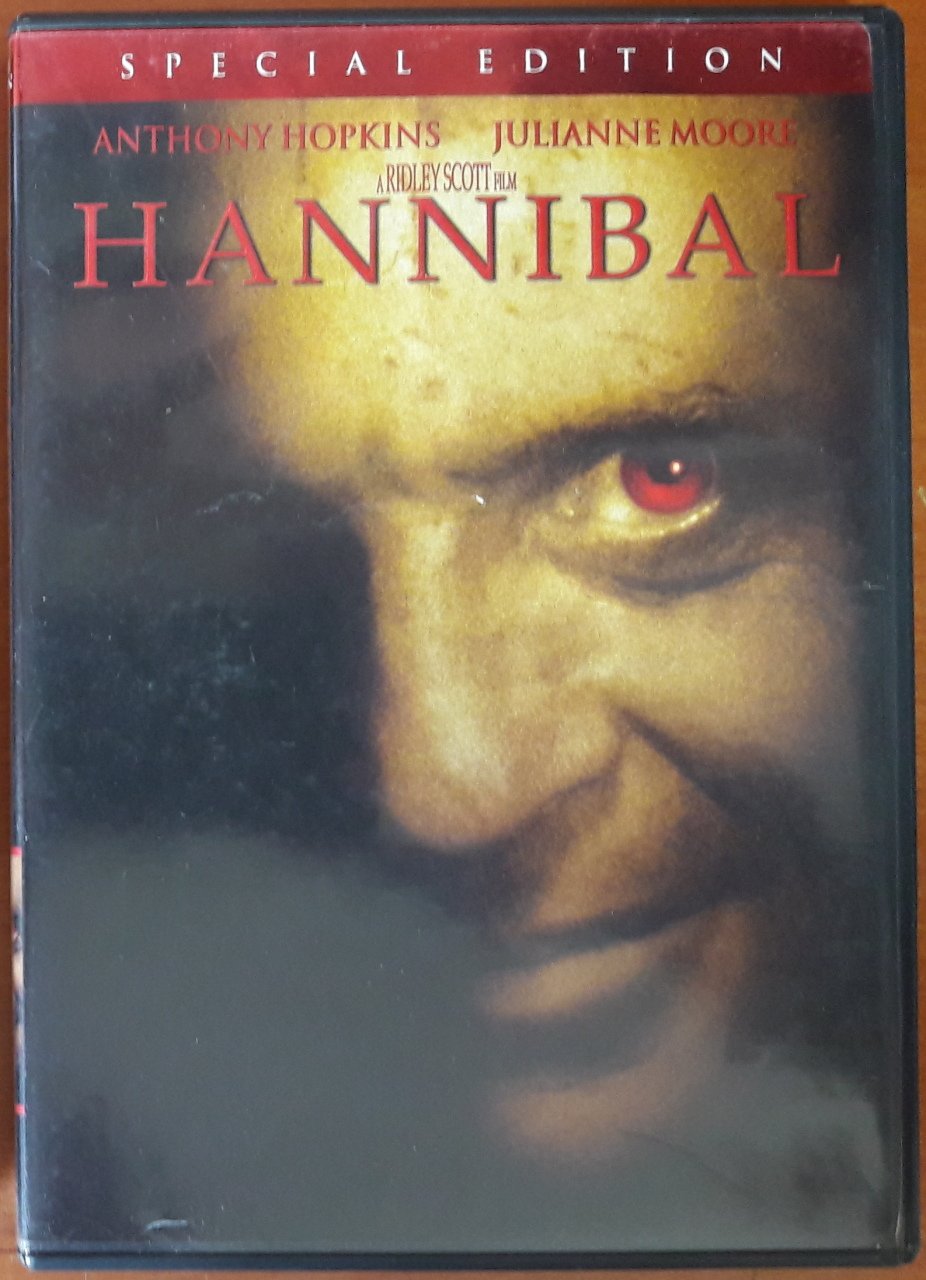HANNIBAL - ANTHONY HOPKINS - JULIANNE MOORE - RIDLEY SCOTT - 2DVD 2.EL 1. BÖLGE TR ALTYAZI YOKTUR