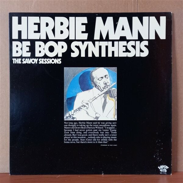 HERBIE MANN – BE BOP SYNTHESIS (1976) - LP 2.EL PLAK