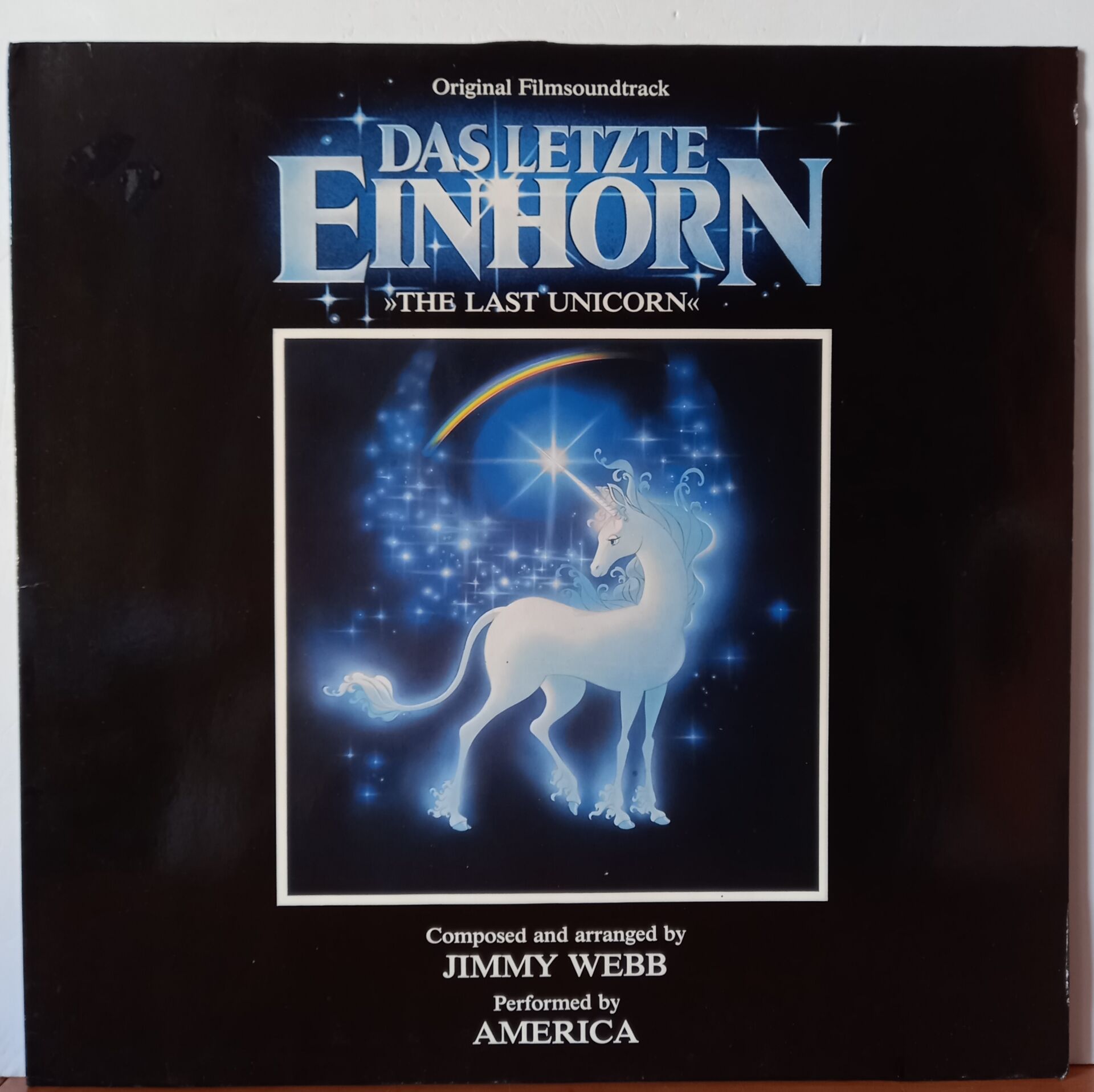 AMERICA – DAS LETZTE EINHORN / THE LAST UNICORN / ORIGINAL FILM SOUNDTRACK (1982) - LP 2.EL PLAK