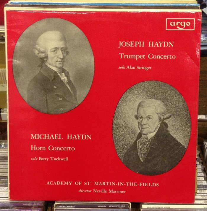 JOSEPH & MICHAEL HAYDN ARGO MARRINER LP 2.EL