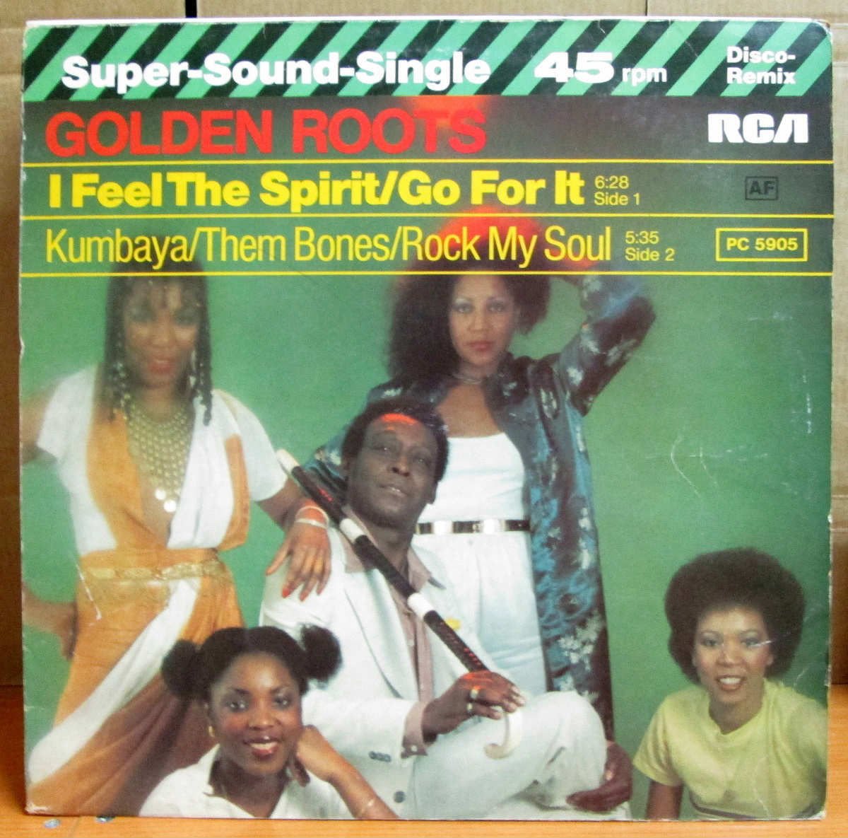 GOLDEN ROOTS - I FEEL THE SPIRIT 12'' MAXI SINGLE