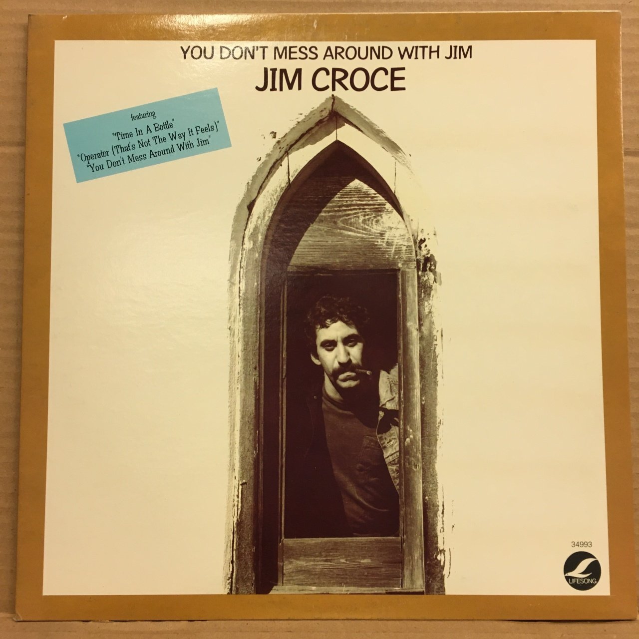 JIM CROCE - YOU DON'T MESS AROUND WITH JIM (1972) 1977 REISSUE 2.EL PLAK