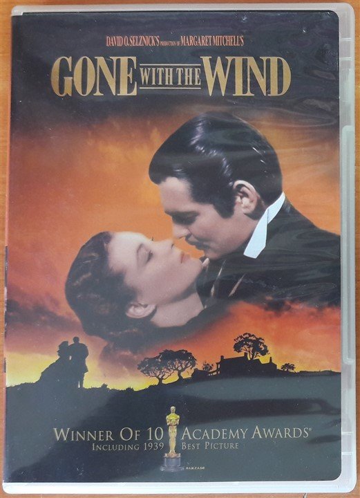 GONE WITH THE WIND - CLARK GABLE - VIVIEN LEIGH - DVD 2.EL 1. BÖLGE TR ALTYAZI YOKTUR