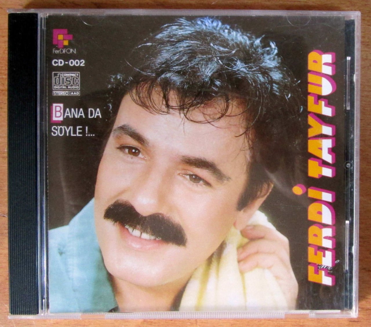 FERDİ TAYFUR - BANA DA SÖYLE - 1991 CD 2.EL