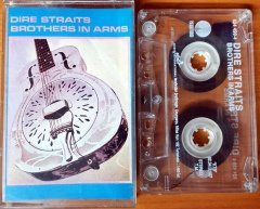DIRE STRAITS - BROTHERS IN ARMS (1992) YONCA TRANSPARENT CASSETTE MADE IN TURKEY ''USED''