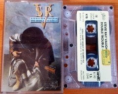 STEVIE RAY VAUGHAN AND DOUBLE TROUBLE - IN STEP (1990) UZELLI CASSETTE MADE IN TURKEY ''USED'' PAPER LABEL