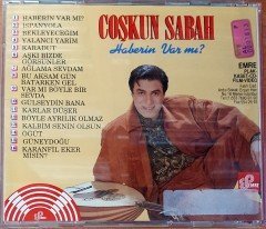 COŞKUN SABAH - HABERİN VAR MI? (1991) CD 2.EL