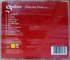 SHAKIRA - FIJACION ORAL VOL.1 (2005) CD+DVD 2.EL