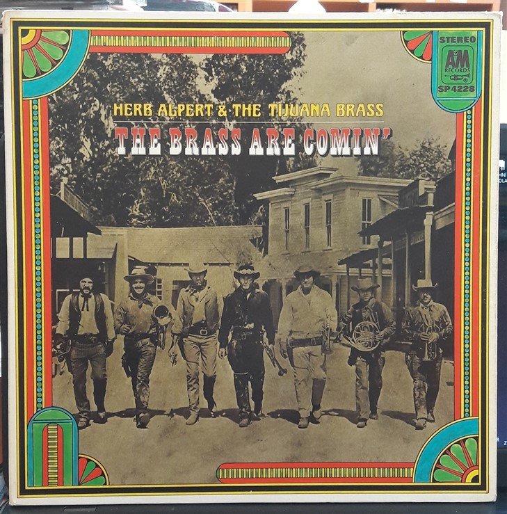 HERB ALPERT & THE TIJUANA BRASS - THE BRASS ARE COMIN' - PLAK 2.EL